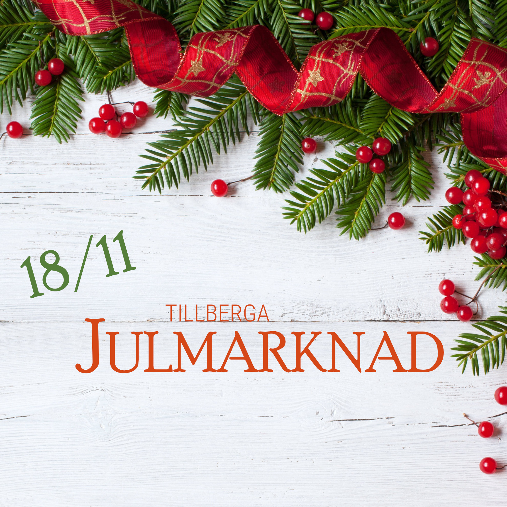 Tillberga Julmarknad – boka plats
