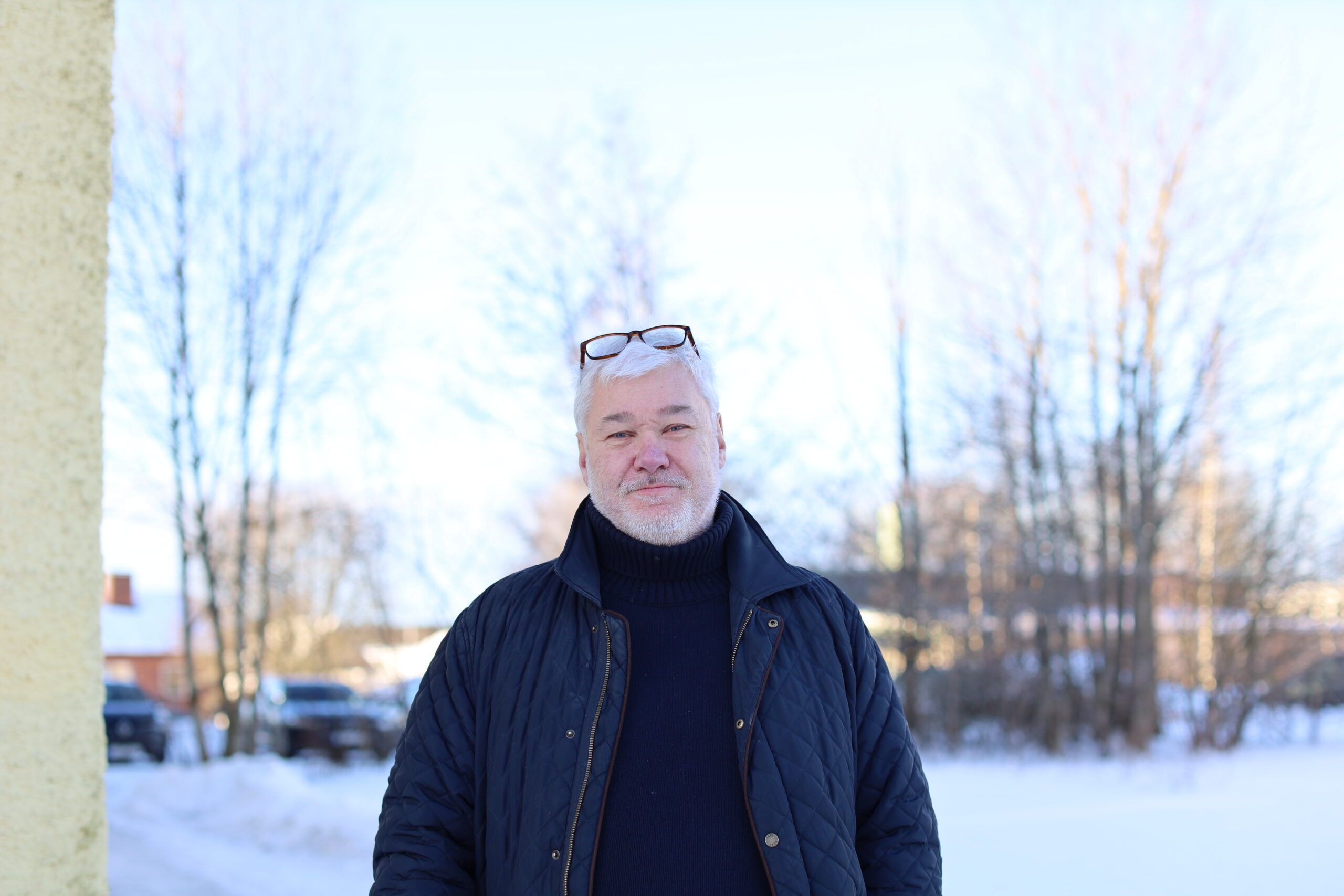 Författaren Robert Klåvus på besök