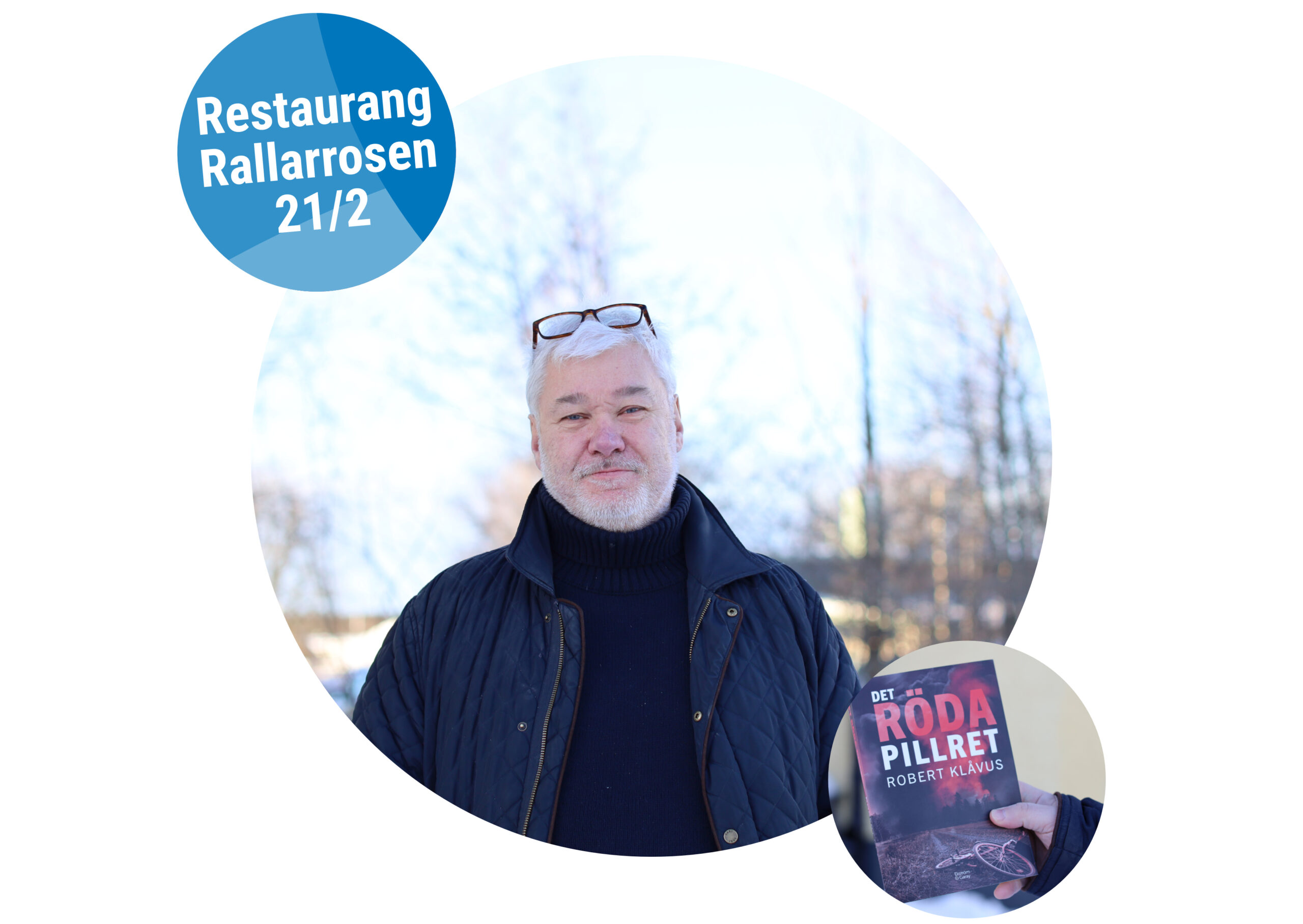 Författarsamtal – Robert Klåvus