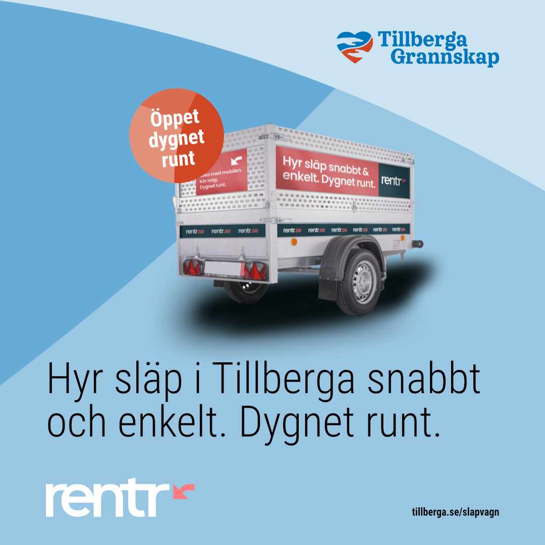 Hyr släp i Tillberga!